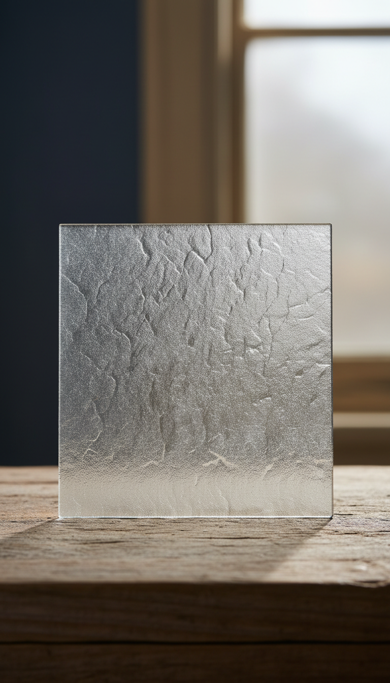 Restoration Glass Panel – Frosted Texture Edition