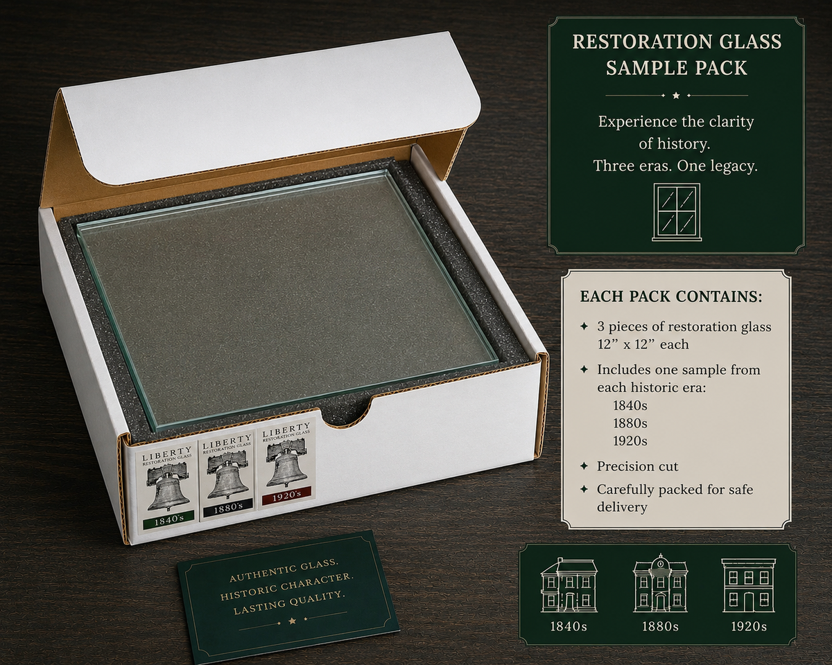 Restoration Glass Sample Box